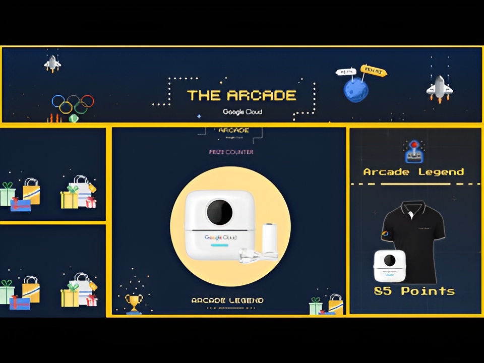Google Arcade Legend Badge